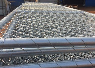 Customizable Chain Link Fence Gate Wire 75mm X 75mm Wire Mesh Untuk Sheep Yard
