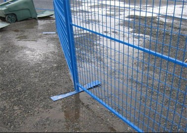 Keamanan konstruksi dapat dilepas Kanada pagar sementara galvanis atau dilapisi pvc
