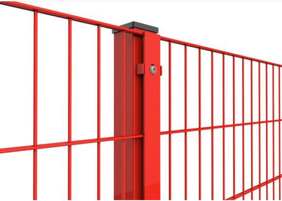 Hot Dipped Galvanized 2D Double Wire 656 Pagar Panel Tinggi 1030MM Panjang: 2500MM